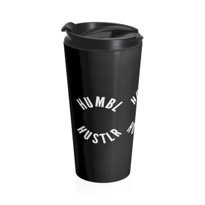 Humbl Hustlr Stainless Steel Travel Mug Black