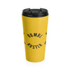 Humbl Hustlr Stainless Steel Travel Mug Yellow